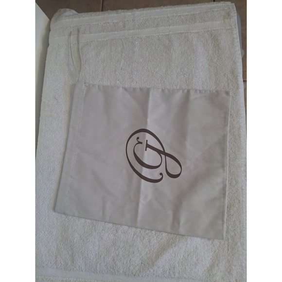 M.Gemi Handbags - Authentic M. Gemi Shoes Dust Bag Beige Replacement Storage Travel Drawstring
